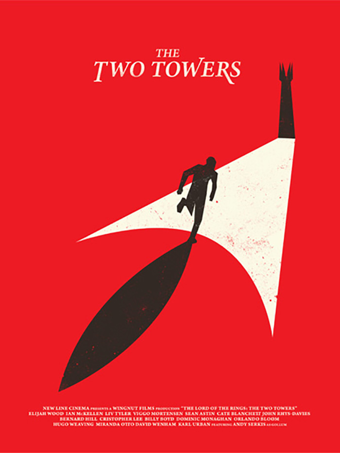 The Two Towers Archives - Home of the Alternative Movie Poster -AMP-