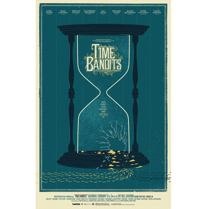 Time Bandits Movie Poster 2" x 3" Refrigerator Locker MAGNET Style 2 