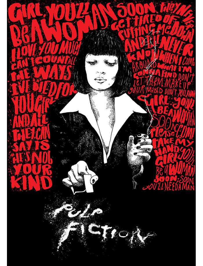 Pulp Fiction by Peter Strain