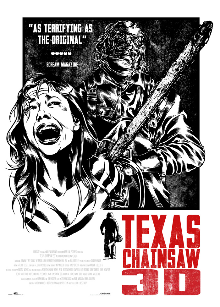 Texas Chainsaw Poster Brief Submissions - Home of the Alternative Movie ...