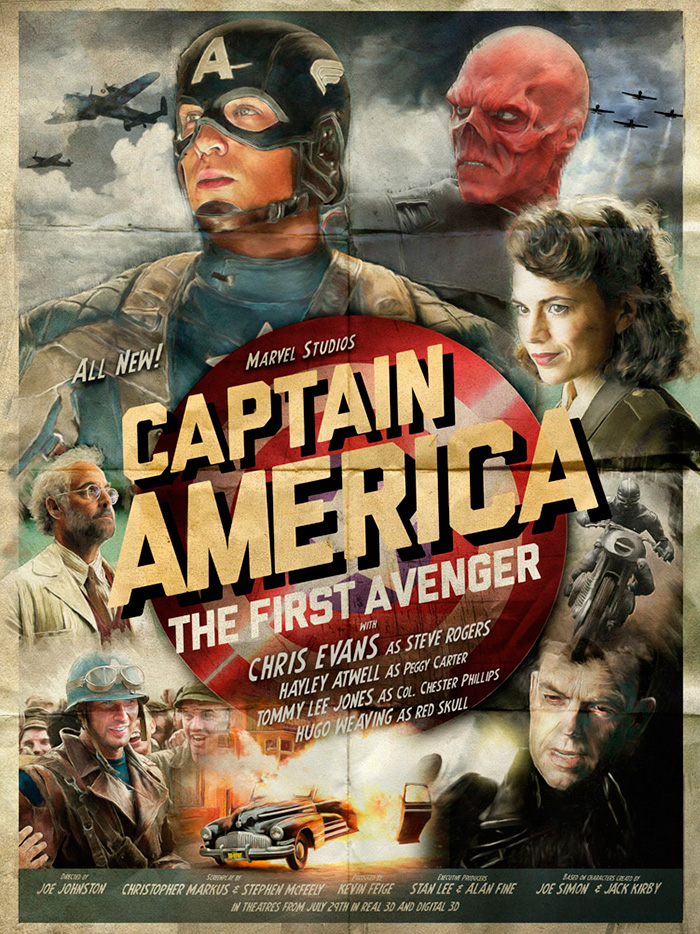 Captain America: The First Avenger by Richard Davies