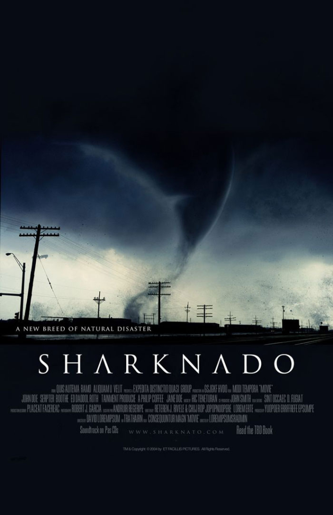 Sharknado Archives - Home of the Alternative Movie Poster -AMP-