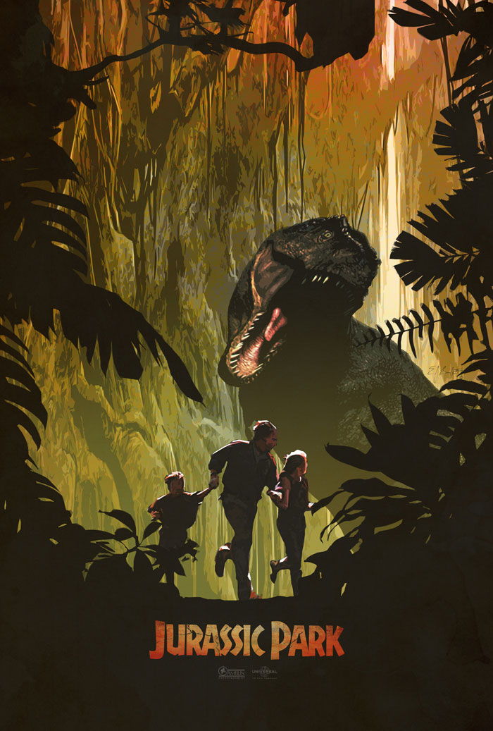 Jurassic Park by Ed Burczyk