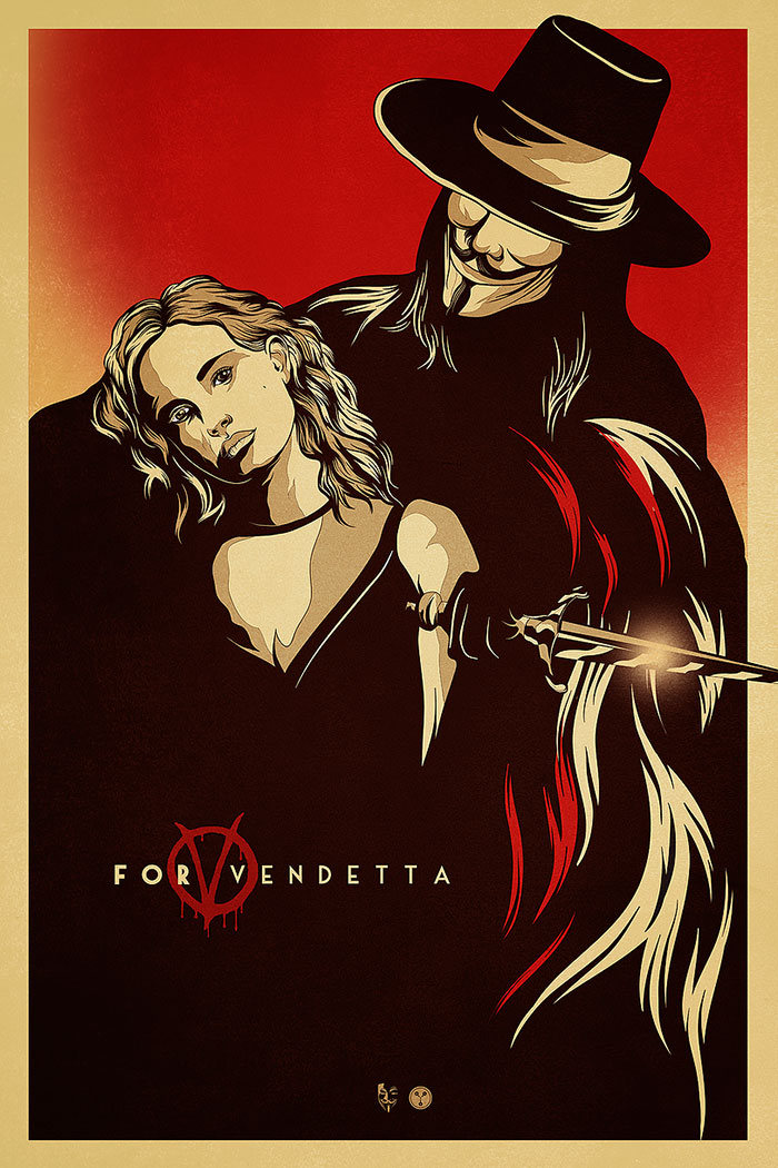 V For Vendetta Archives Home Of The Alternative Movie Poster Amp