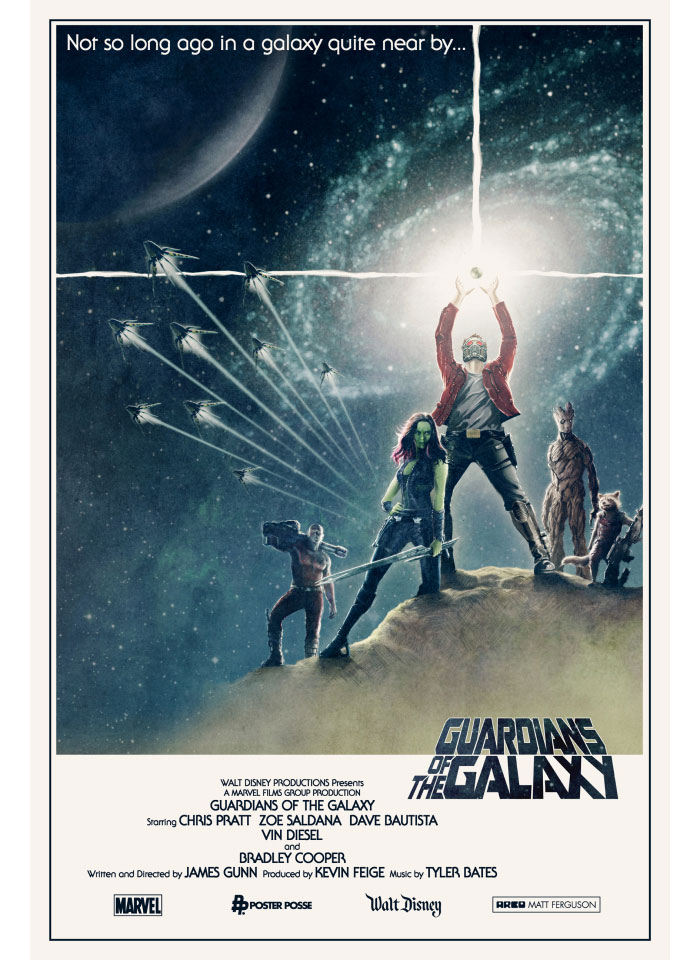 Guardians of the Galaxy by Matt Ferguson
