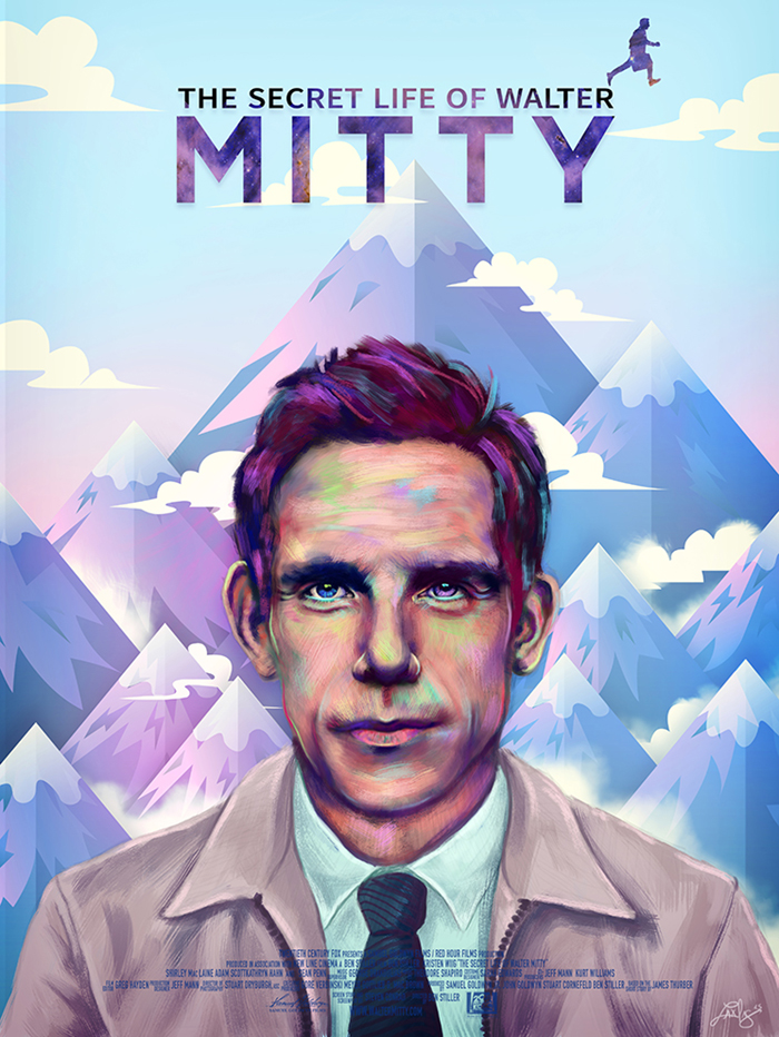 Image result for secret life of walter mitty movie poster free use