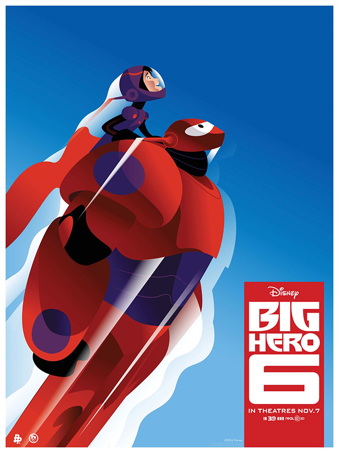 big hero movie poster