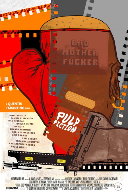 Pulp Fiction Archives - Home of the Alternative Movie Poster -AMP-