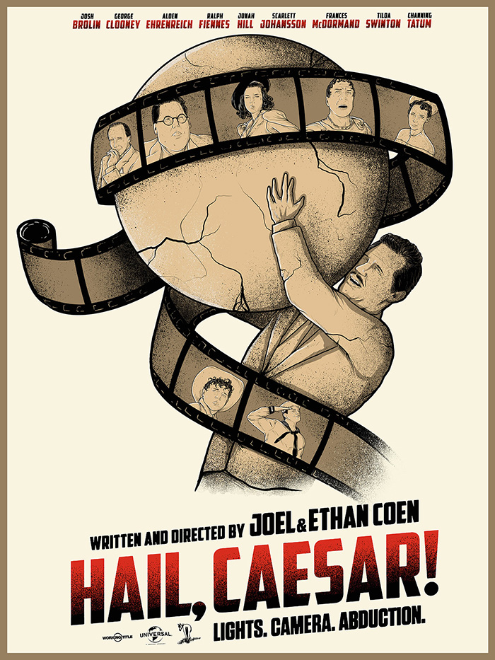 Hail Caesar Archives - Home of the Alternative Movie Poster -AMP-