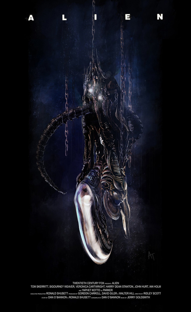 Alien Archives - Home of the Alternative Movie Poster -AMP