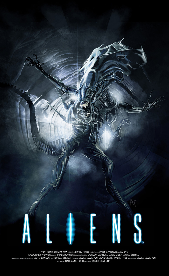 Alien Archives - Home of the Alternative Movie Poster -AMP