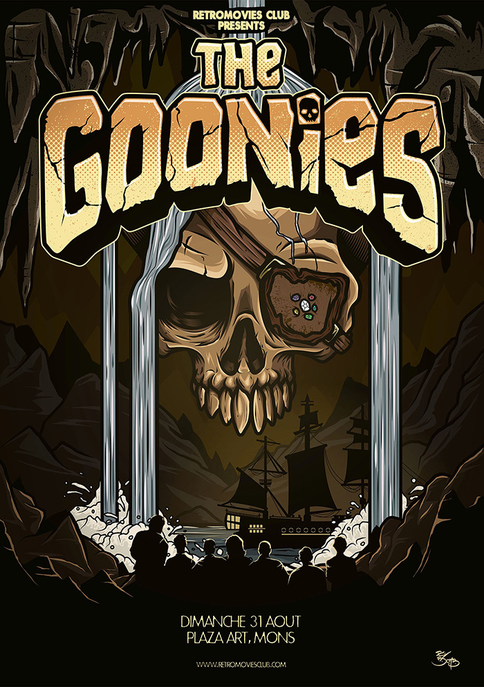 The Goonies by Icy Bomb - Home of the Alternative Movie Poster -AMP-