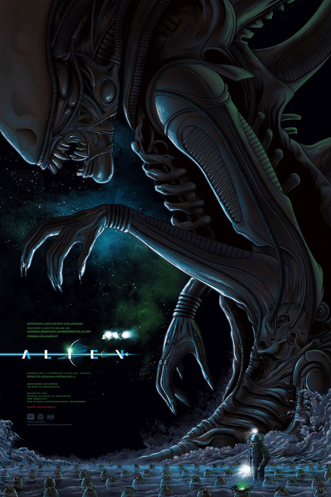 Alien Archives - Home of the Alternative Movie Poster -AMP