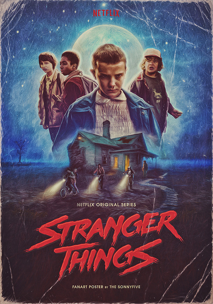 Stranger Things by Sandor Szalay - Home of the Alternative Movie Poster ...