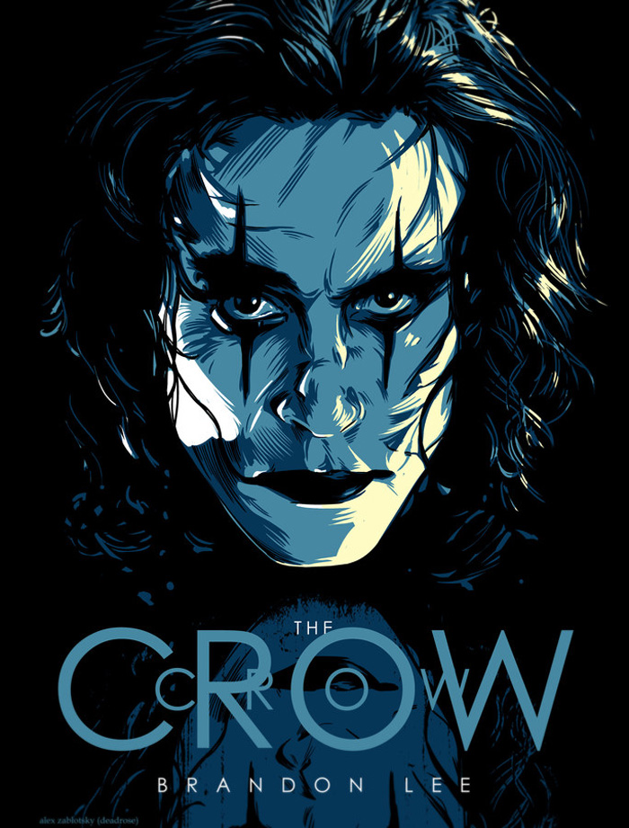 The Crow by Alex Zabolotsky Home of the Alternative Movie Poster AMP