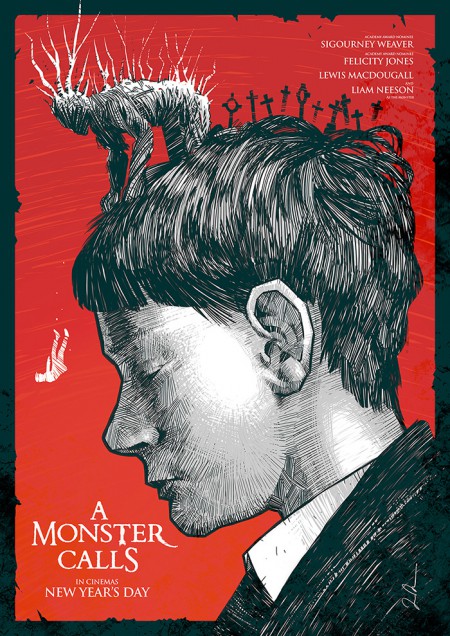 A Monster Calls Archives - Home of the Alternative Movie Poster -AMP-