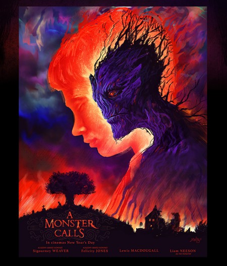 A Monster Calls Archives - Home of the Alternative Movie Poster -AMP-