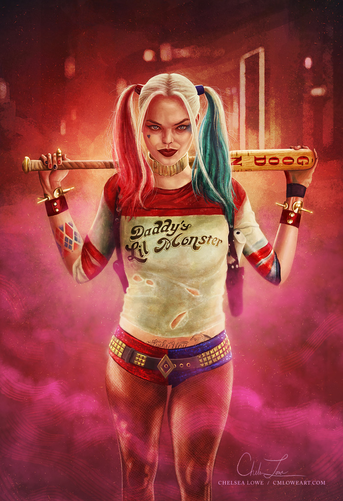 Suicide Squad by Chelsea Lowe - Home of the Alternative Movie Poster -AMP-