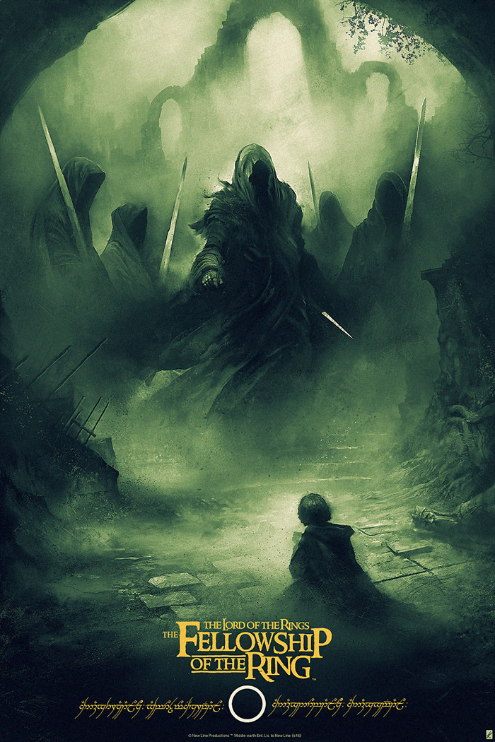 movies fantasy art The Lord of the Rings: The Fellowship of the