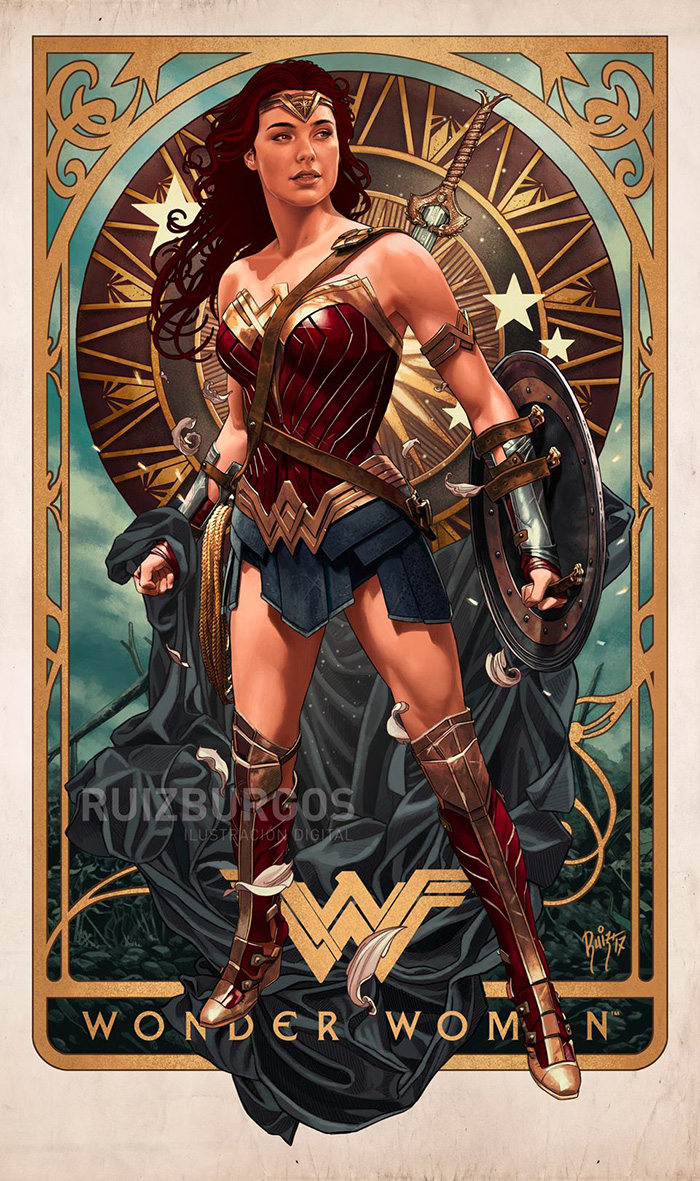 Wonder Woman (2017) Movie Poster