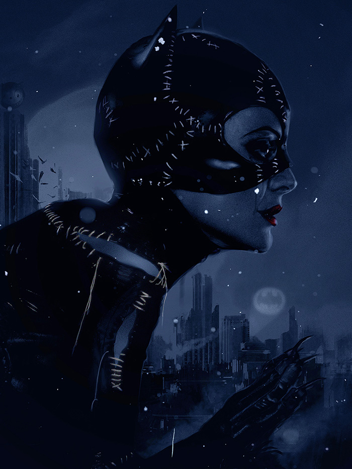 Batman Returns by Laz Marquez - Home of the Alternative Movie Poster -AMP-