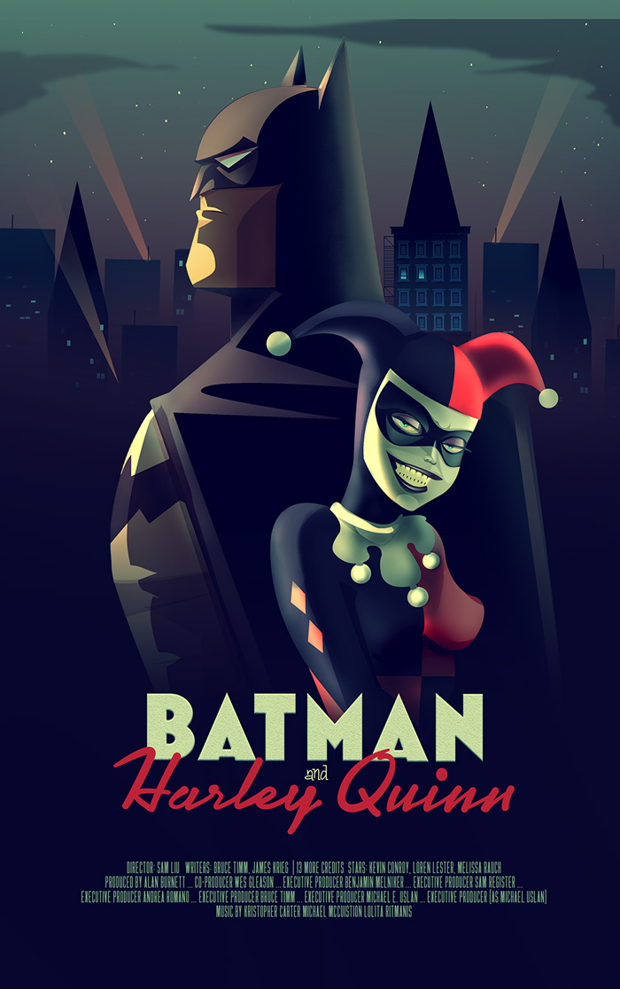 Batman and Harley Quinn Archives - Home of the Alternative Movie Poster  -AMP-
