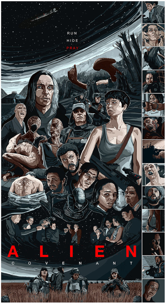 Alien: Covenant Archives - Home of the Alternative Movie Poster -AMP