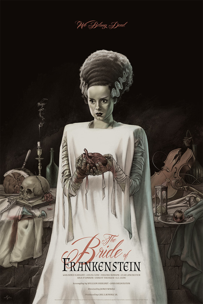 Bride of Frankenstein Archives - Home of the Alternative Movie Poster -AMP-