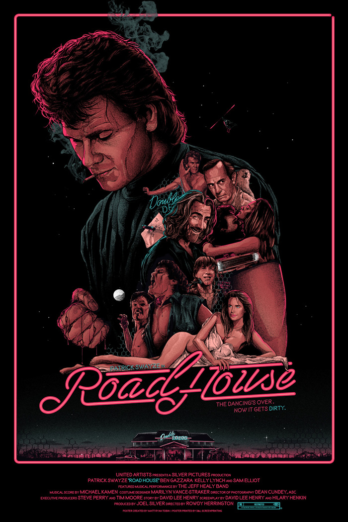 Road House by Matt Ryan Tobin Home of the Alternative Movie Poster AMP