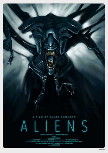 Aliens Archives - Home of the Alternative Movie Poster -AMP-