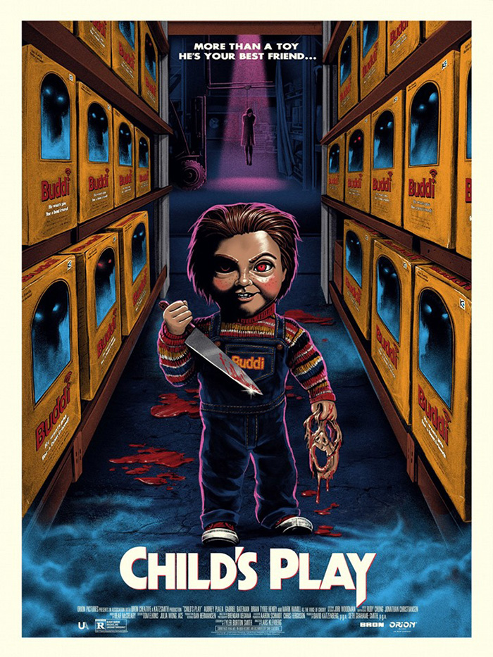 Child's Play Chucky 1 Fantastic Advertising POSTER 