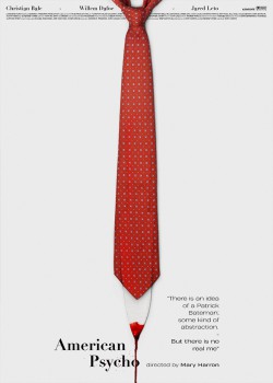 American Psycho Archives Home Of The Alternative Movie Poster AMP american-psycho-archives-home-of-the-alternative-movie-poster-amp