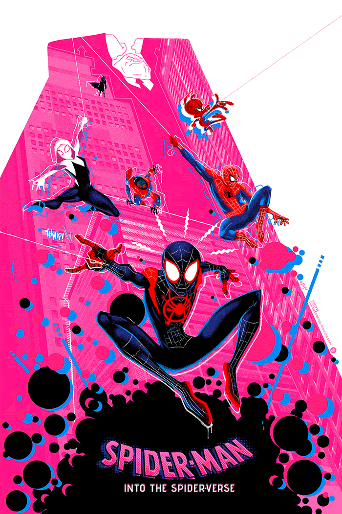 Spider Man Into The Spider Verse By Doaly Home Of The Alternative Movie Poster Amp