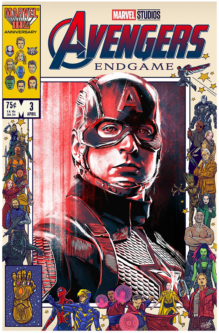 Captain America by Dakota Randall