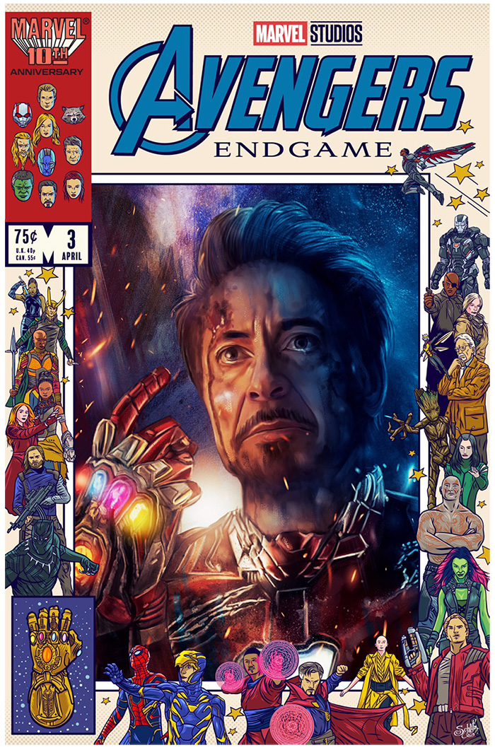 Tony Stark by Rich Davies