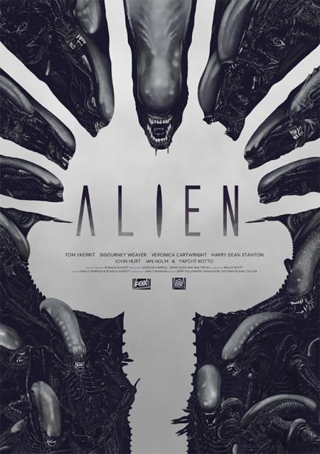 Alien Archives - Home of the Alternative Movie Poster -AMP-