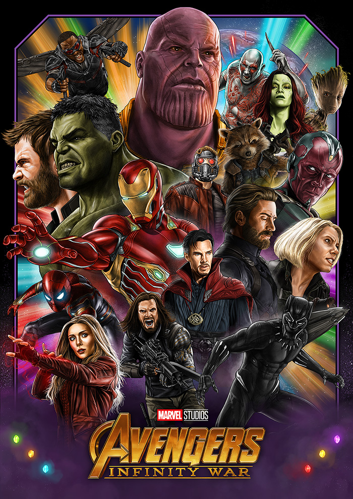 infinity war movie posters