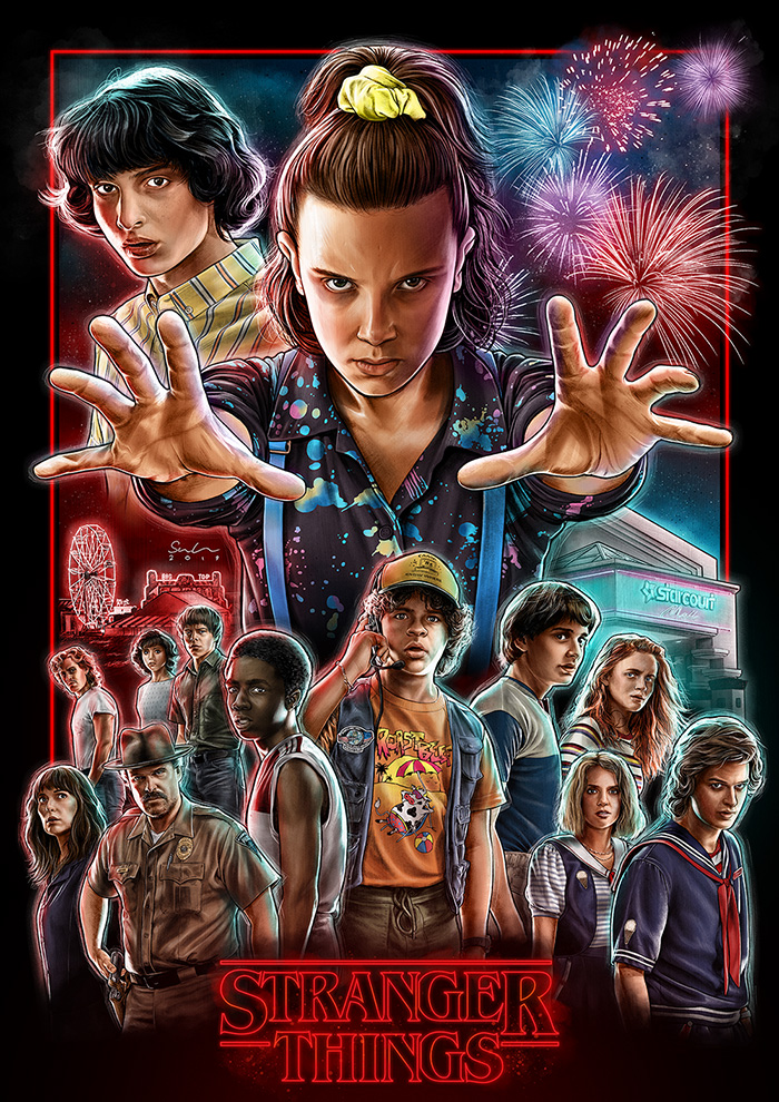 Stranger Things – Alternative Poster Serie, Gregory