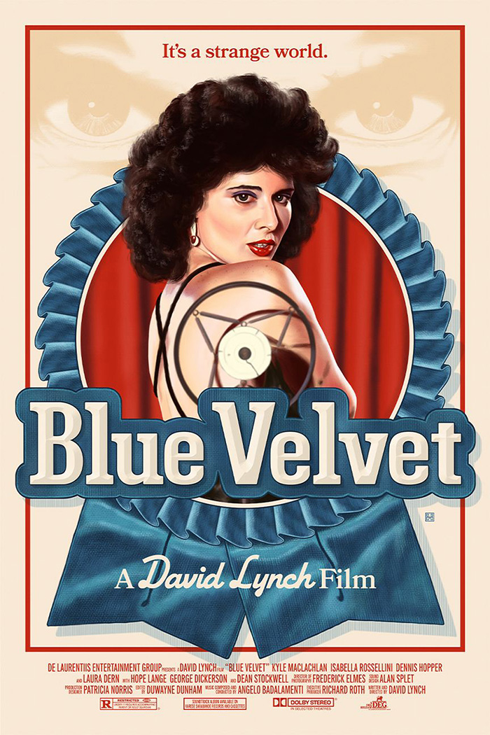 blue velvet poster
