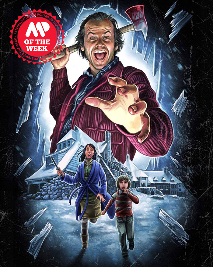 The Shining by Brown - Home of the Alternative Movie Poster -AMP-