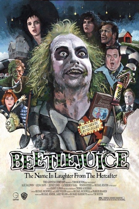 Beetlejuice Archives - Home of the Alternative Movie Poster -AMP-