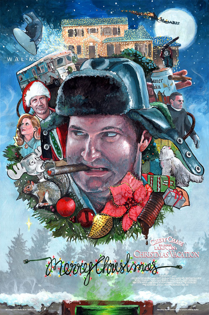 A3/A4 Size NATIONAL LAMPOON'S CHRISTMAS VACATION  MOVIE ART PRINT POSTER # 29
