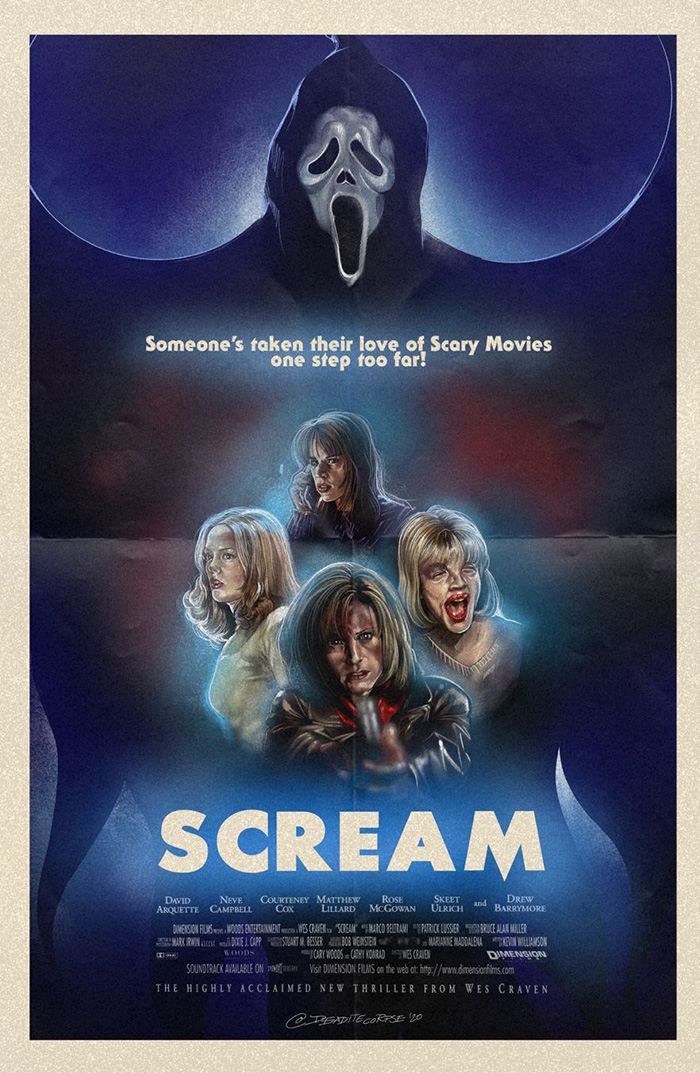 Scream Aesthetic Poster