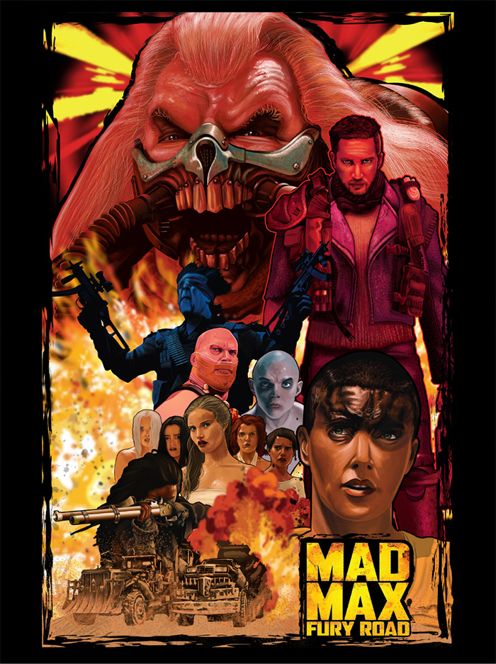 mad max fury road poster