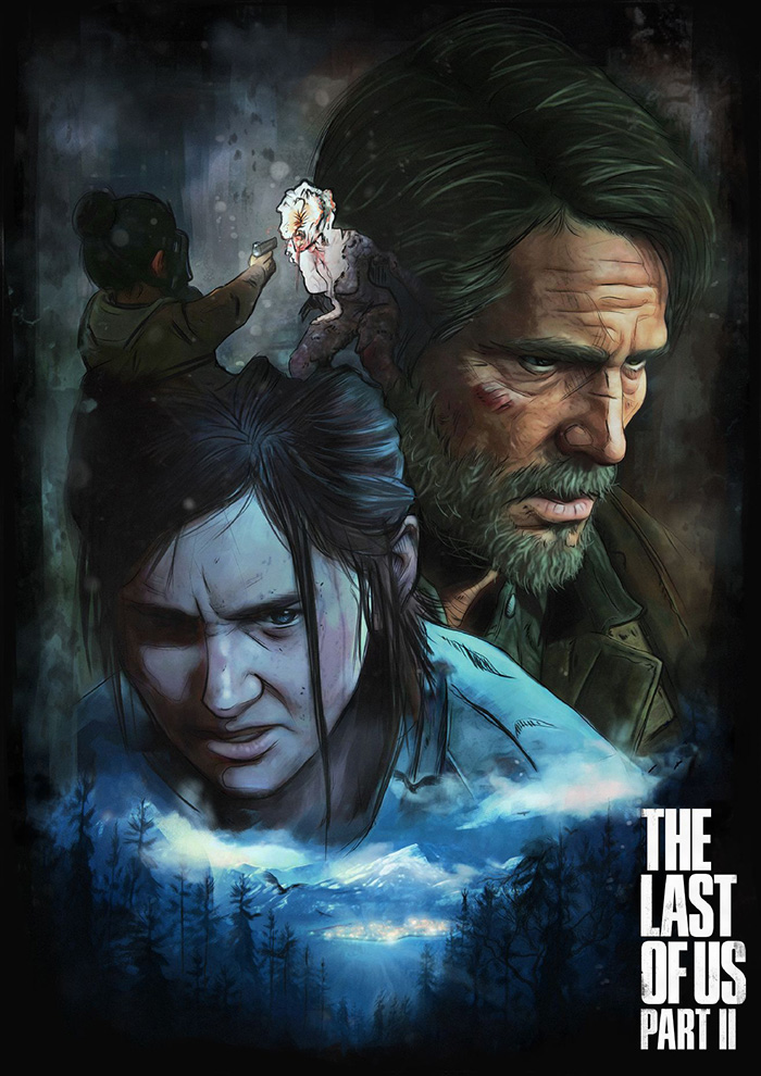 the last of us part II  The last of us, Video game posters, Movie posters  minimalist