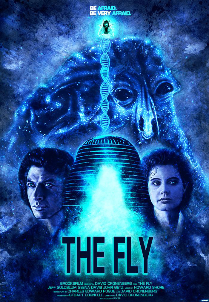 THE FLY Movie Poster 1986 