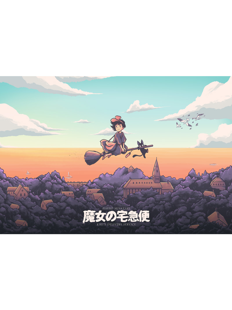 Kiki S Delivery Service By Mark Bell Home Of The Alternative Movie Poster Amp