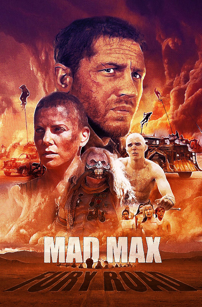 mad max fury road movie poster