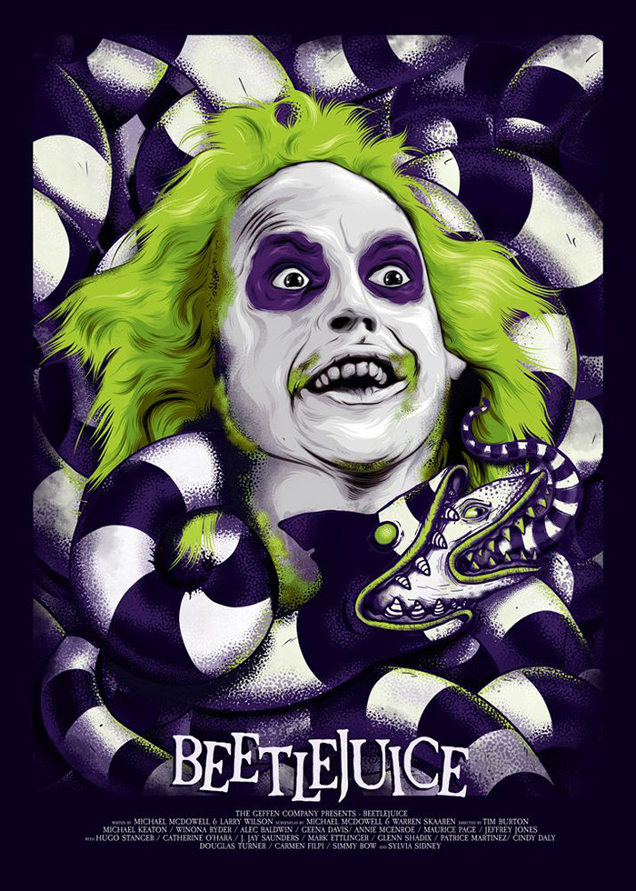Beetlejuice Archives - Home of the Alternative Movie Poster -AMP-