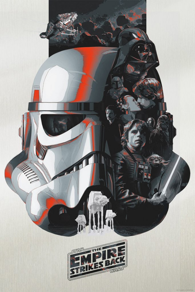 Star Wars Episode V: The Empire Strikes Back Movie Poster – Reproduction, USA Made, Return Of The Jedi Era Art